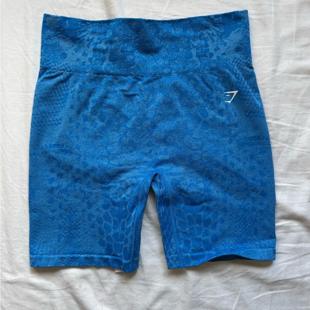 Gymshark Adapt x Whitney animal seamless shorts